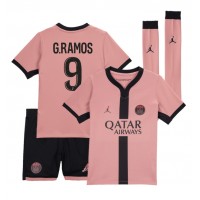 Camisa de time de futebol Paris Saint-Germain Goncalo Ramos #9 Replicas 3º Equipamento Infantil 2024-25 Manga Curta (+ Calças curtas)